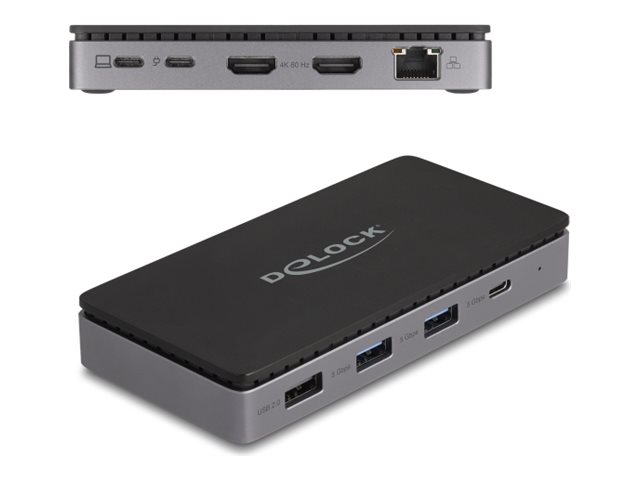 Delock Dockingstation - USB-C / Thunderbolt 3 / Thunderbolt 4
