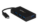StarTech.com 4 Port USB C Hub - USB Typ-C Hub mit 4x USB-A Ports (USB 3.0/3.1 Gen 1 SuperSpeed 5Gbit/s)
