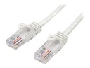 StarTech.com Startech CAT5e Cable - 7 m White Ethernet Cable - Snagless - CAT5e Patch Cord - CAT5e UTP Cable - RJ45 Network Cable - Patch-Kabel - RJ-45 (M)