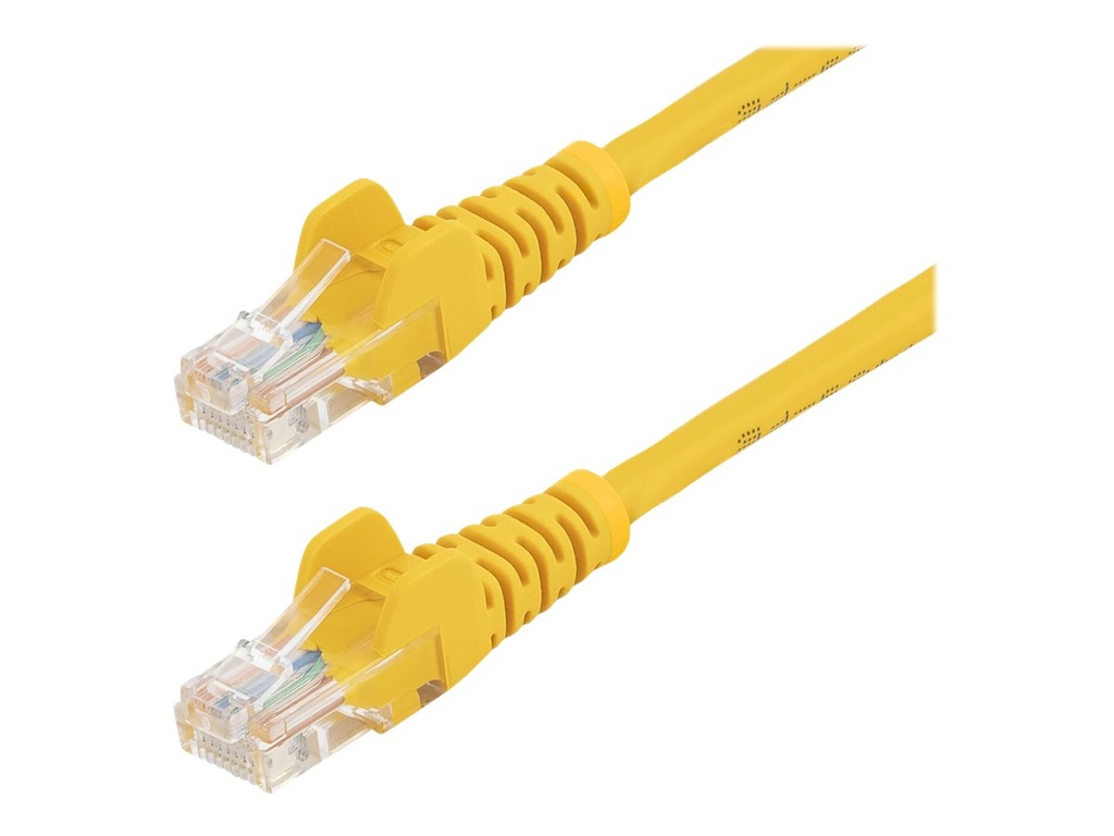 StarTech.com 7m Cat5e Ethernet Netzwerkkabel Snagless mit RJ45 - Cat 5e UTP Kabel - Gelb - Patch-Kabel - RJ-45 (M)
