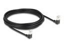 Delock Netzwerkkabel - RJ-45 (M) nach unten abgewinkelt zu RJ-45 (M)