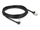 Delock Netzwerkkabel - RJ-45 (M) nach unten abgewinkelt zu RJ-45 (M)