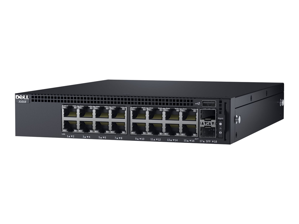 Dell Networking X1018 - Switch - L2+ - managed