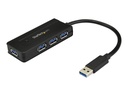 StarTech.com USB 3.0 Hub 4 Port - mit Ladeanschluss