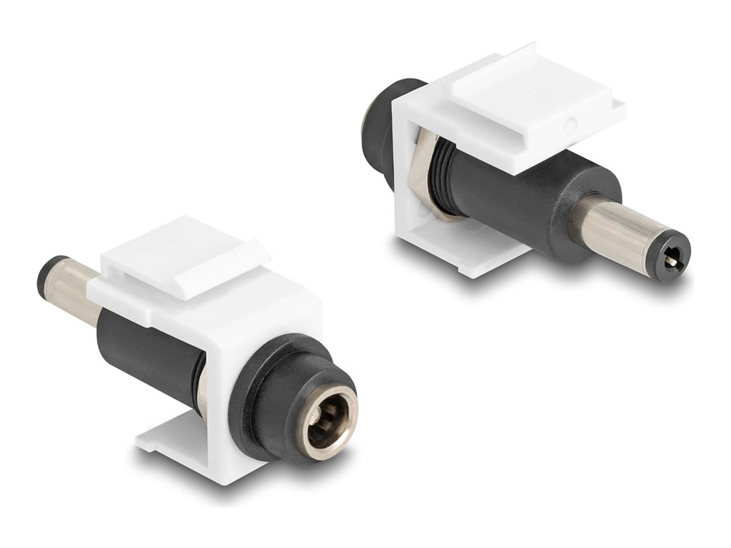 Delock Gender Changer für Stromversorgungskabel - Gleichstromstecker 5,5 x 2,5 mm (W)