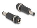 Delock Adapter für Power Connector - Gleichstromstecker 5,5 x 2,5 mm (W)
