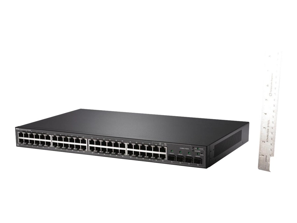 Dell PowerConnect 2848 - Switch - managed - 48 x 10/100/1000 + 4 x Shared SFP