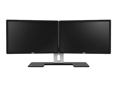 Dell MDS14 Dual Monitor Stand - Aufstellung - für 2 Monitore - Schwarz - Bildschirmgröße: 61 cm (24")