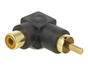 Delock Audio-Adapter - RCA männlich zu RCA