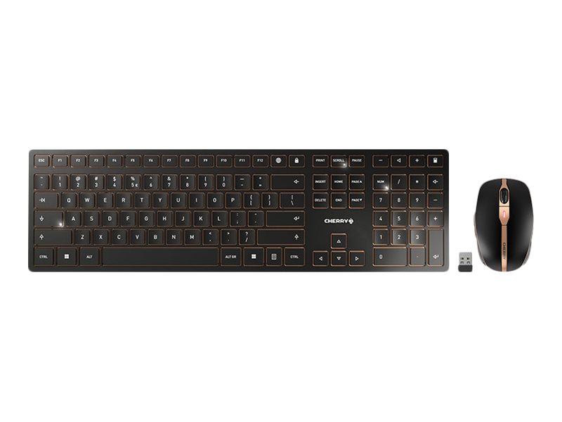 Cherry DW 9000 SLIM - Tastatur-und-Maus-Set