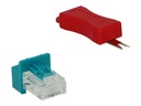 Delock LAN-Kabel Sicherheitsschloss-Set (Packung mit 6)