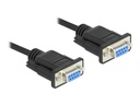 Delock Kabel seriell - DB-9 (W) zu DB-9 (W)