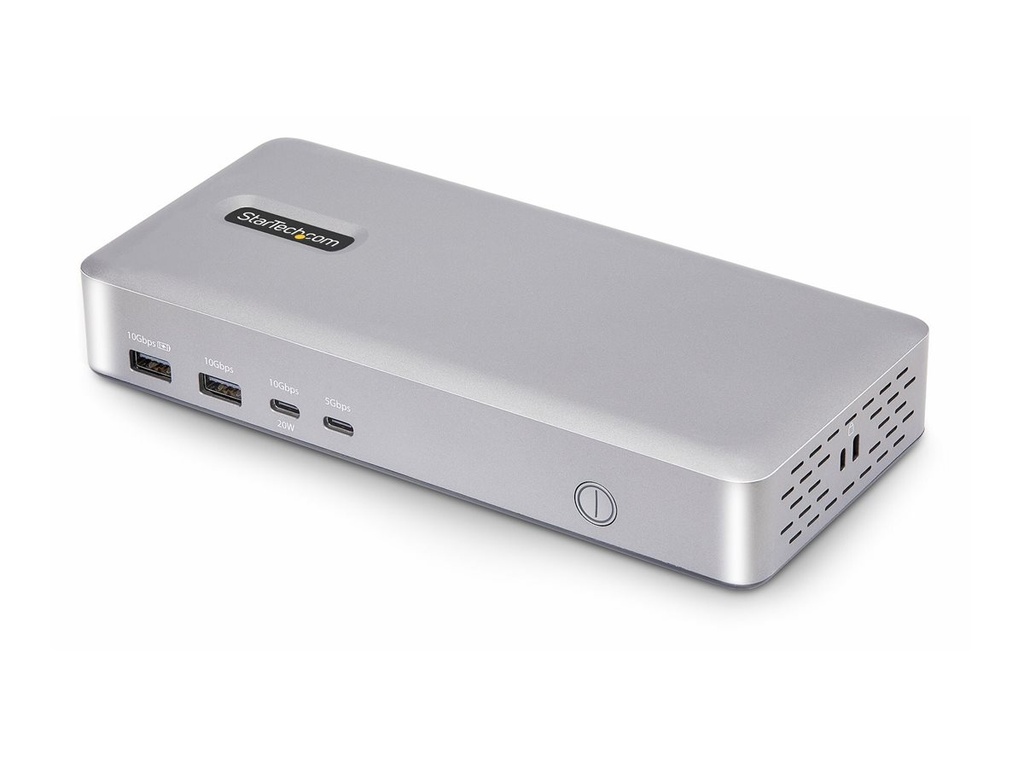 StarTech.com USB4 Docking Station, USB-C 40Gbps, Dual Video HDMI, Up to 2x 4K 60Hz 4:4:4 (RGB)