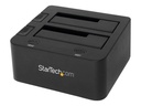 StarTech.com Dual-Bay USB 3.0 to SATA Hard Drive Docking Station, USB Hard Drive Dock, External 2.53.5 SATA IIIIII, SSDHDD Docking Station, Hot-Swap Hard Drive Bay - Top-Loading - Speicher-Controller - 2.5", 3.5" (6.4 cm, 8.9 cm)