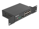 Delock Switch - 10" - 8 x 10/100/1000 + 1 x Gigabit SFP (Uplink)