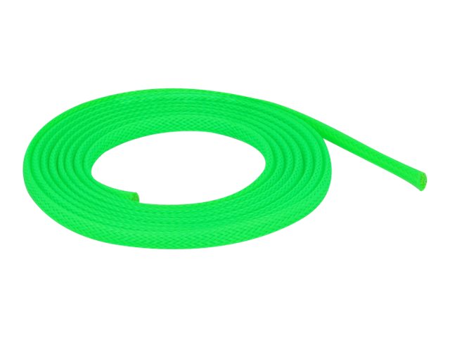 Delock Geflechtschlauch - dehnbar - 2 m - grün