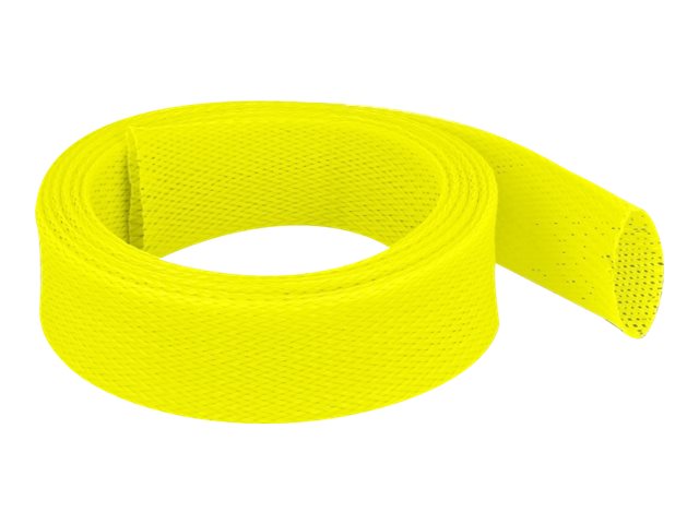 Delock Geflechtschlauch - dehnbar - 2 m - Gelb