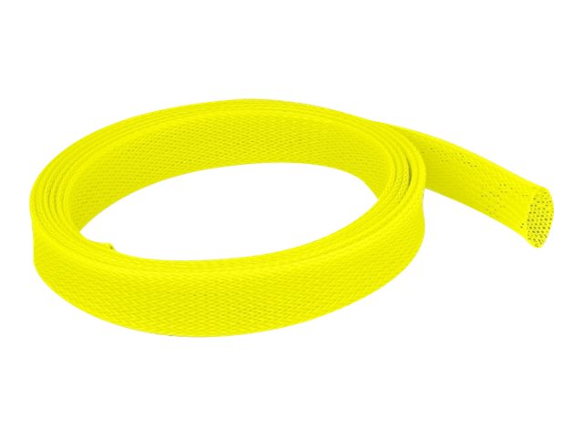 Delock Geflechtschlauch - dehnbar - 2 m - Gelb