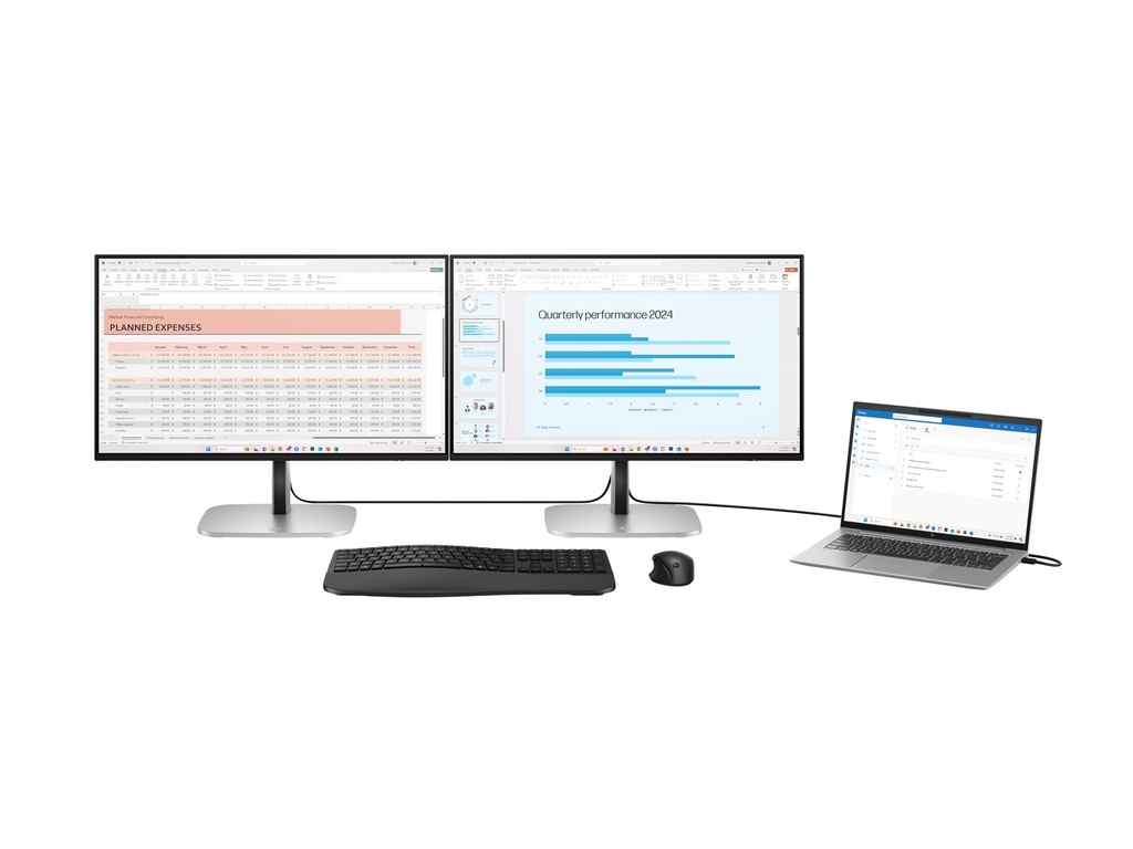 HP 524pu - Series 5 Pro - LED-Monitor - 24 - Flachbildschirm (TFT/LCD) - 60,5 cm