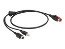Delock Powered USB-Kabel - USB PlusPower (24 V)