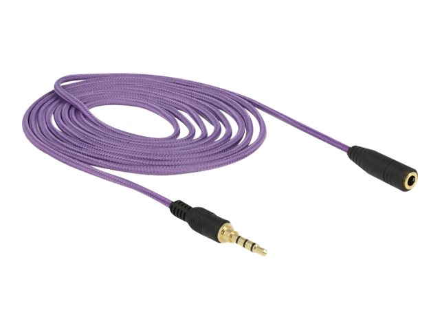 Delock Headset-Erweiterungskabel - 4-poliger