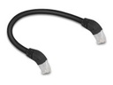 Delock Patch-Kabel - RJ-45 (M) gewinkelt zu RJ-45 (M)