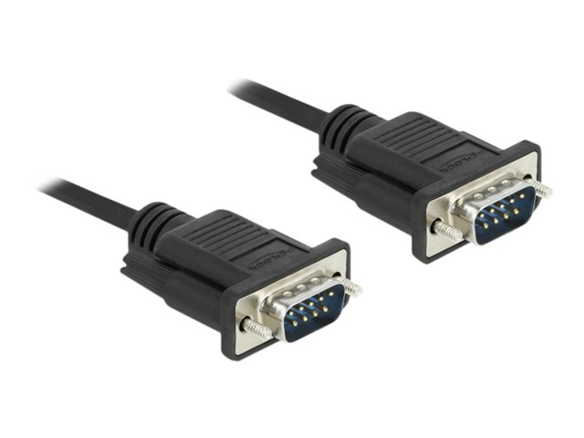 Delock Kabel seriell - DB-9 (M) zu DB-9 (M)