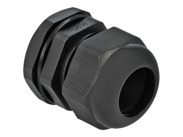 Delock PG25 - Kabelverschraubung - Schwarz (Packung mit 10)