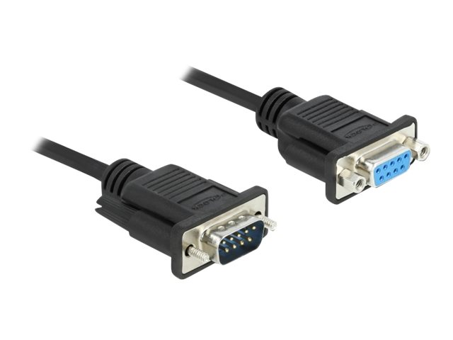 Delock Serielles Verlängerungskabel - DB-9 (M)