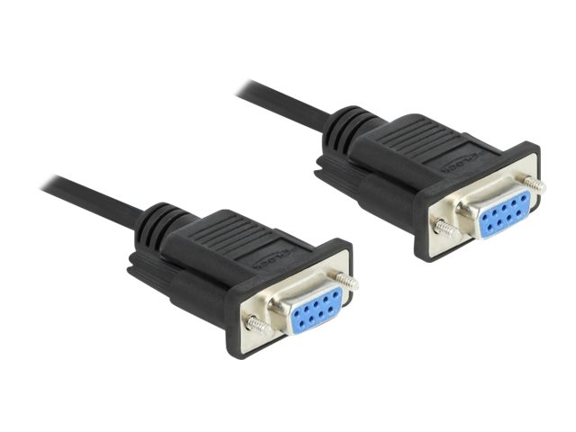 Delock Kabel seriell - DB-9 (W) zu DB-9 (W)