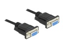 Delock Kabel seriell - DB-9 (W) zu DB-9 (W)