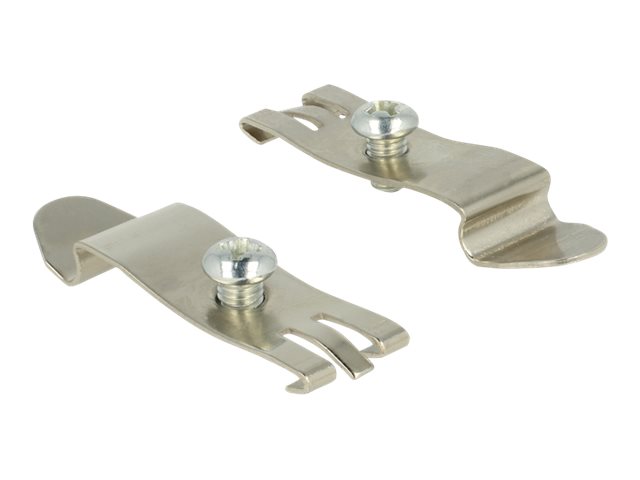 Delock Desktop Verbindungstafel 35 mm DIN Schienen-Halterungsset