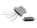 StarTech.com DB25 auf RJ45 modularer Adapter - Stecker/Buchse - Seriell Adapter - DB25 (St)