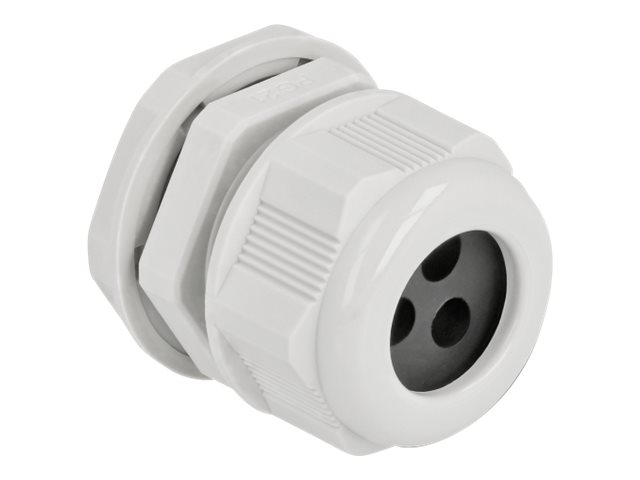 Delock PG21 - Kabelverschraubung - Grau (Packung mit 2)