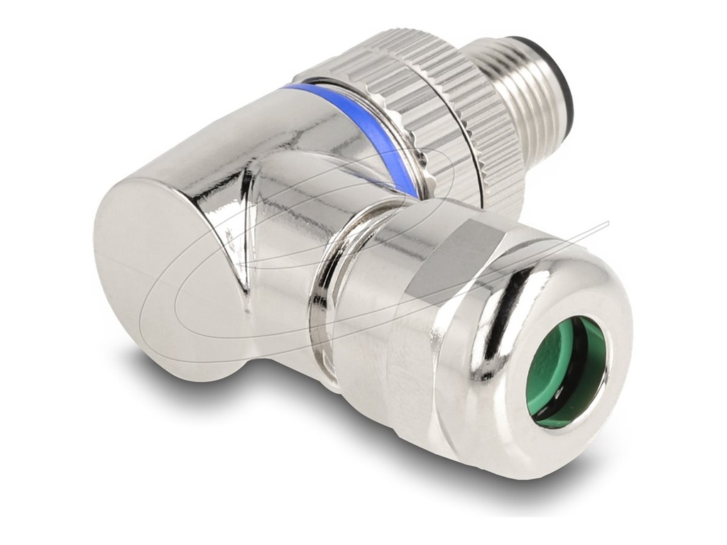 Delock Netzwerkanschluss - 3-poliger M12-A (W)