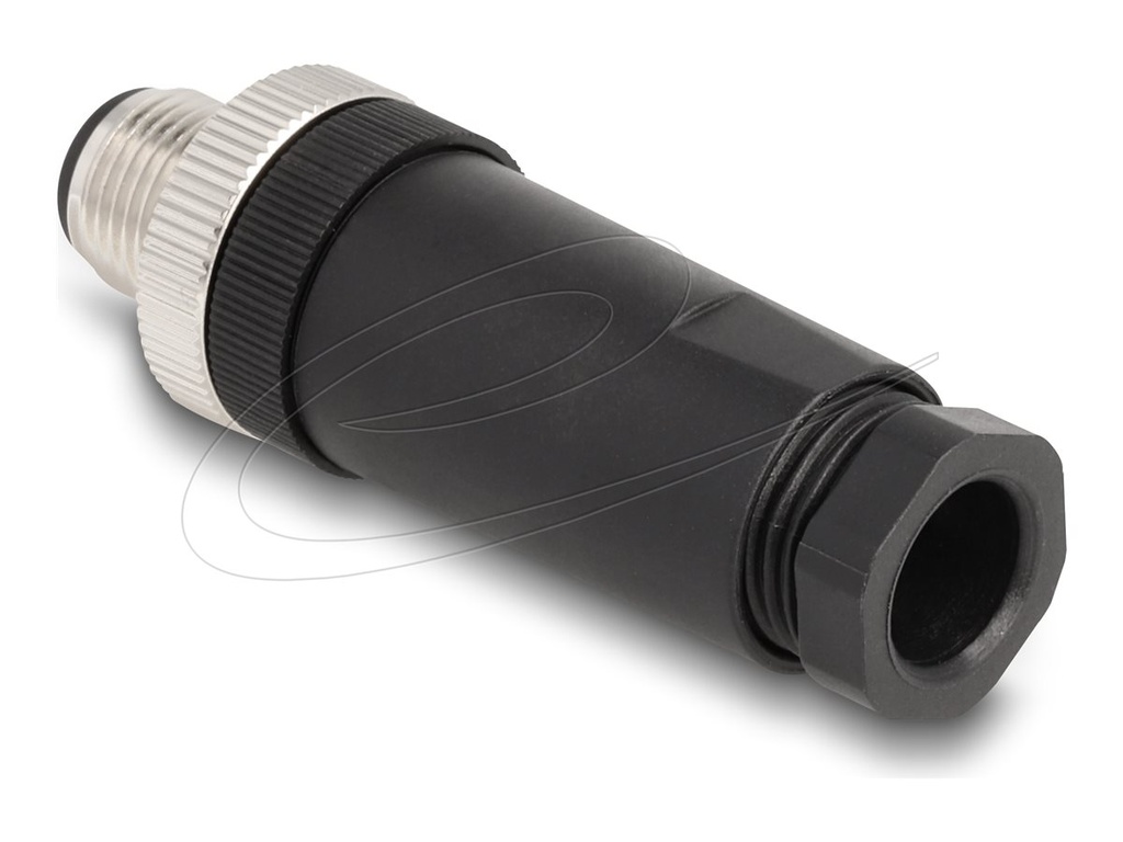 Delock Netzanschluss - 3-poliger M12-A (M)