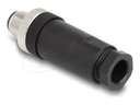 Delock Netzanschluss - 3-poliger M12-A (M)
