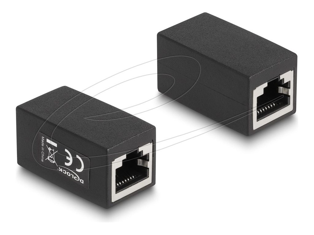Delock Netzwerkkoppler - RJ-45 (W) zu RJ-45 (W)