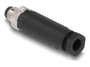 Delock Netzanschluss - 8 pin M8 (M) - 60 V