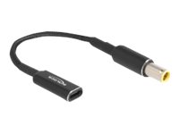 Delock Netzteil - USB-C (W) zu Gleichstromstecker 7,9 x 5,5 mm (M)