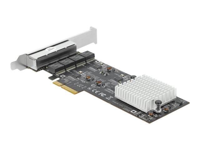 Delock Netzwerkadapter - PCIe 2.1 x4 - 10M/100M/1G/2,5