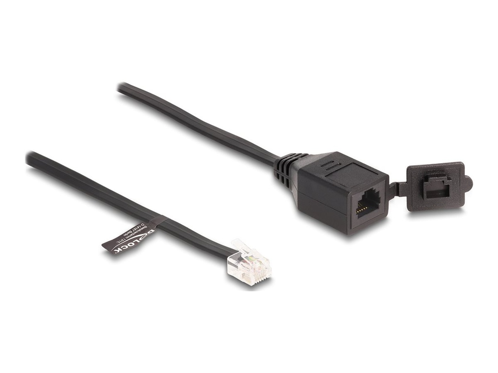 Delock Telefonverlängerungskabel - RJ-12 (M)