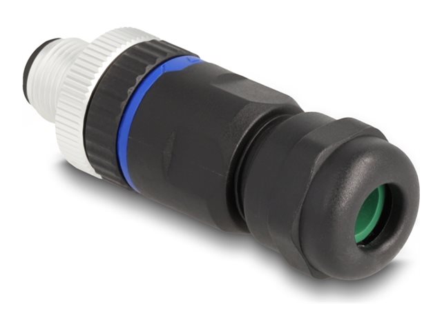Delock Netzanschluss - 5 pin M12-A (W) zu Schraubklemme