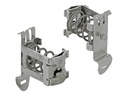 Delock Shield Clamp - Kabelklammer - DIN schienenmontierbar