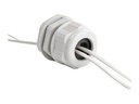 Delock Kabelverschraubung - Grau (Packung mit