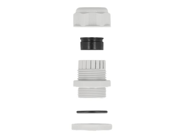 Delock Kabelverschraubung - Grau (Packung mit