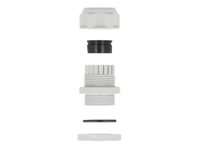 Delock Kabelverschraubung - Grau (Packung mit