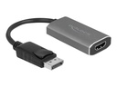 Delock Videoadapter - DisplayPort männlich Verriegelung zu HDMI, USB-C (nur Spannung)