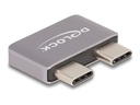 Delock USB-Adapter - USB-C (M) zu USB-C (W)