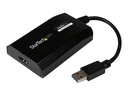 StarTech.com USB 3.0 auf HDMI Adapter / Konverter - Externe Monitor Grafikkarte für Mac und PC - DisplayLink Zertifiziert - HD 1080p - Adapterkabel - USB Typ A männlich zu HDMI weiblich - 16 cm - Schwarz - 1920 x 1200 (WUXGA)